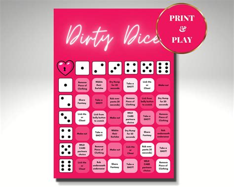 Sexual Dice: Play Sex Dice Game Online With Your Partner.